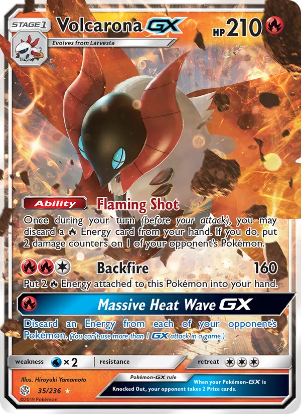 Volcarona GX #35/236