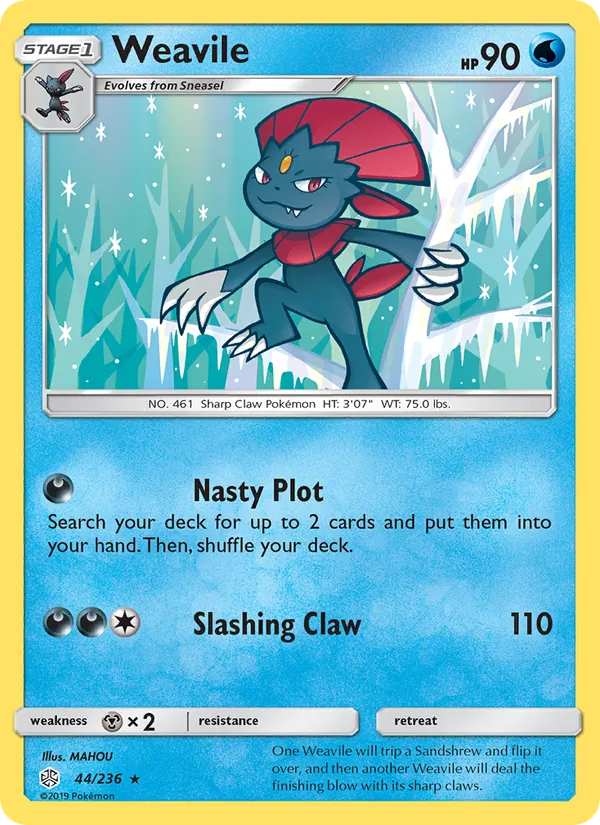 Weavile #44/236