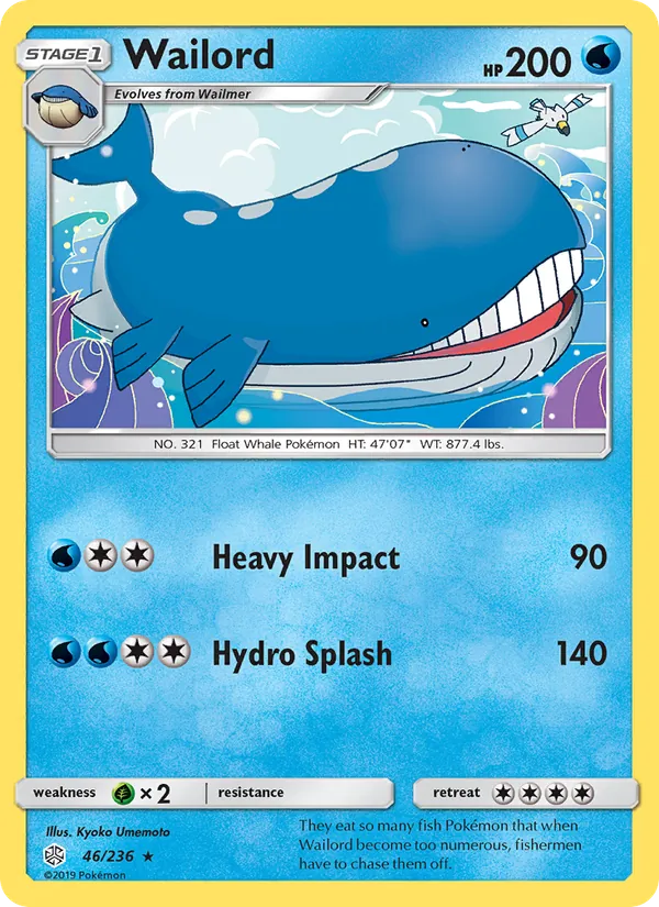 Wailord #46/236