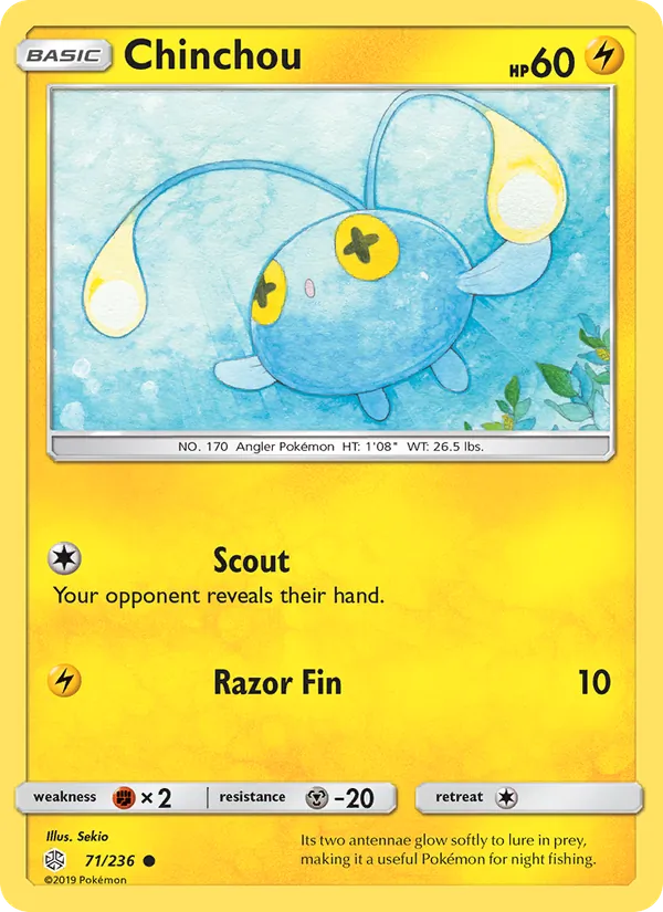 Chinchou #71/236