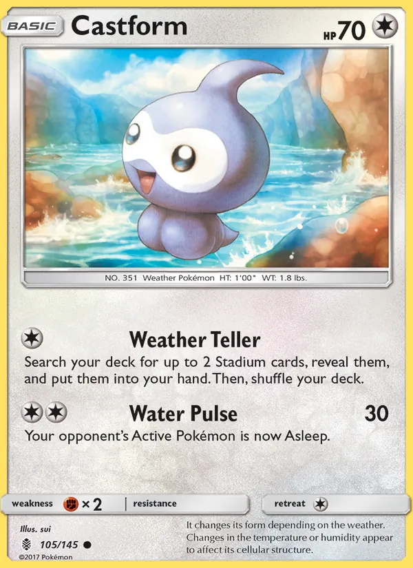 Castform #105/145