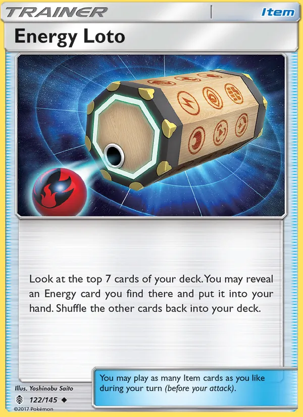 Energy Loto #122/145