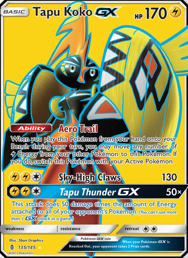 Tapu Koko GX #135/145