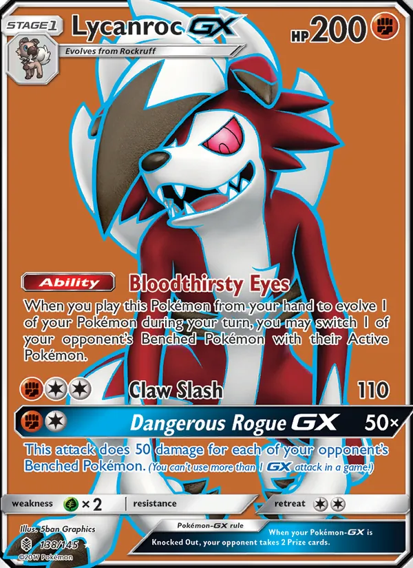 Lycanroc GX #138/145