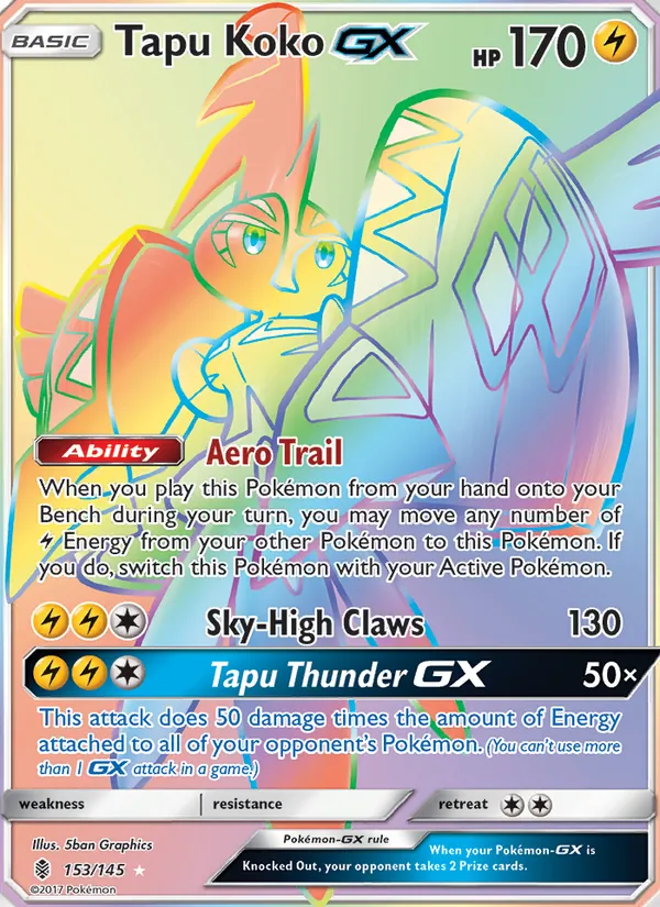 Tapu Koko GX #153/145