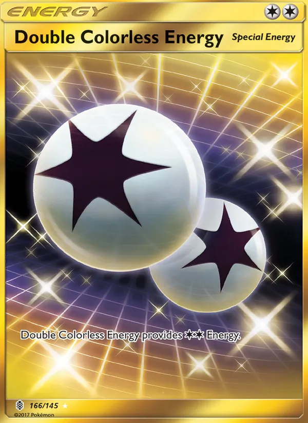 Double Colorless Energy #166/145