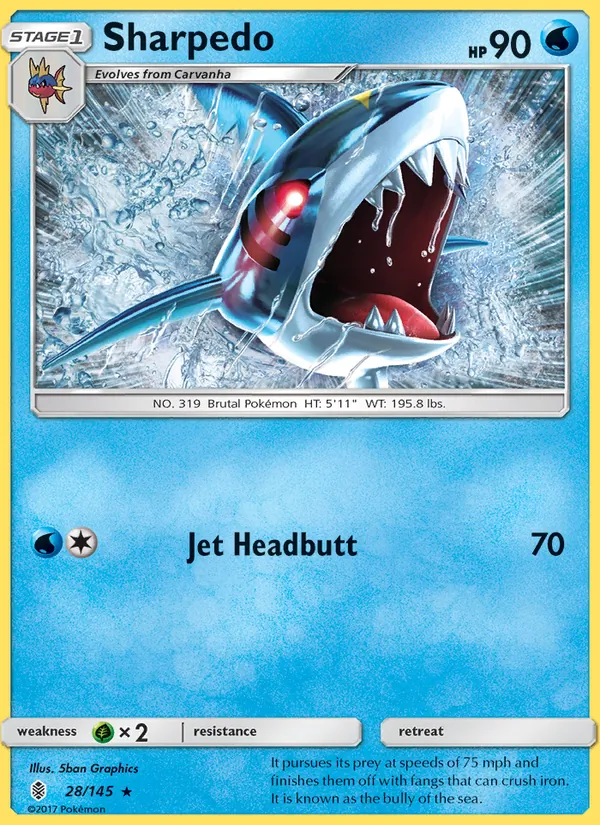Sharpedo #28/145