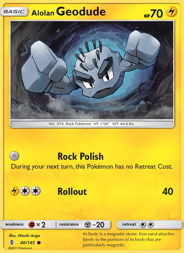 Alolan Geodude #40/145