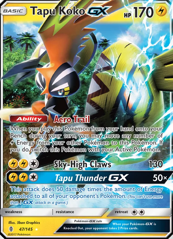 Tapu Koko GX #47/145