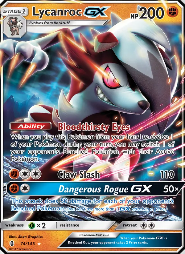 Lycanroc GX #74/145