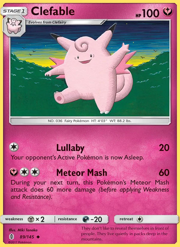 Clefable #89/145