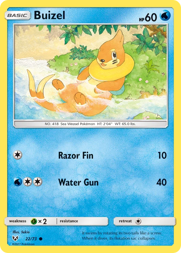 Buizel #22/73