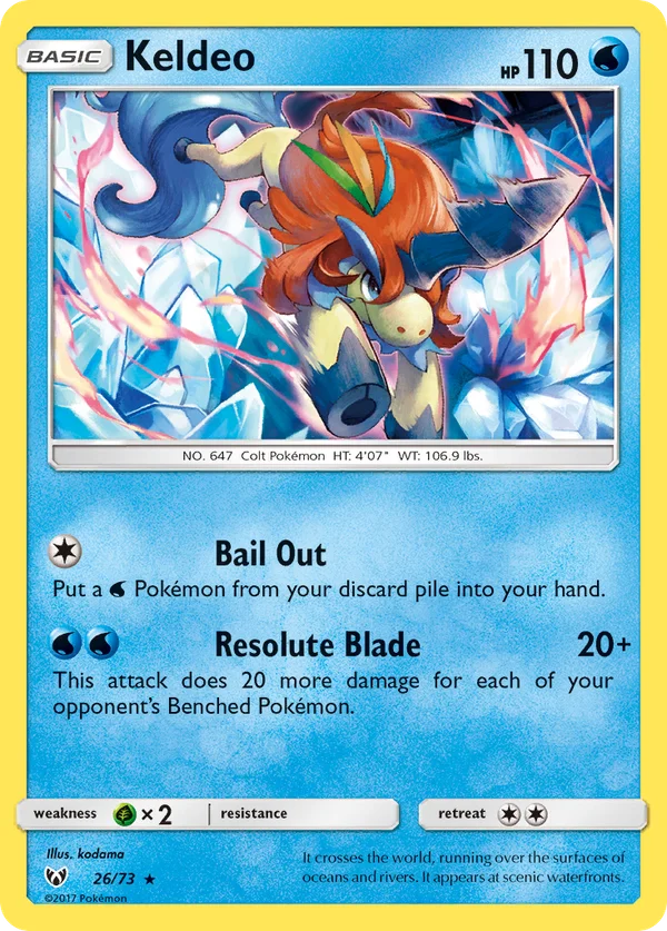 Keldeo #26/73