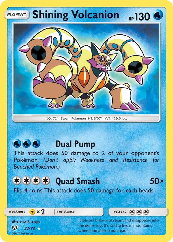 Shining Volcanion #27/73
