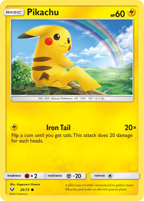Pikachu #28/73