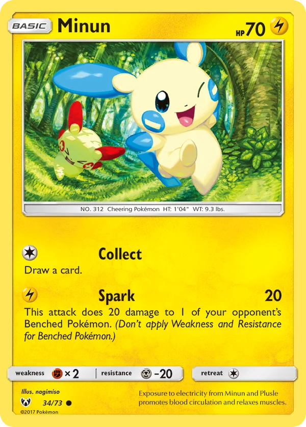 Minun #34/73