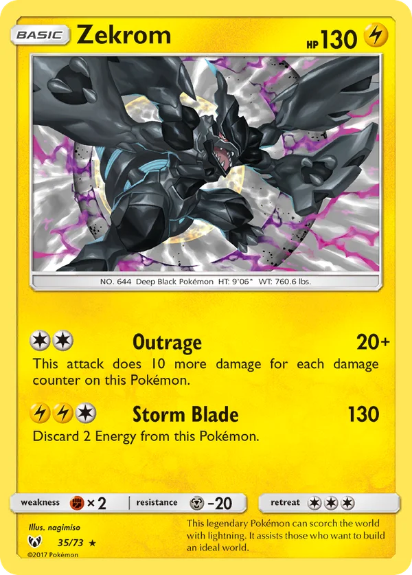 Zekrom #35/73
