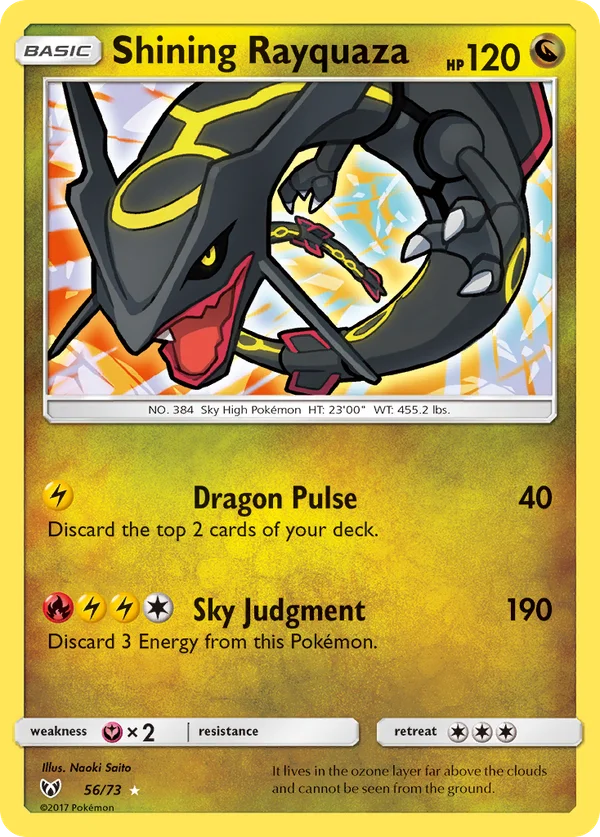 Shining Rayquaza #56/73