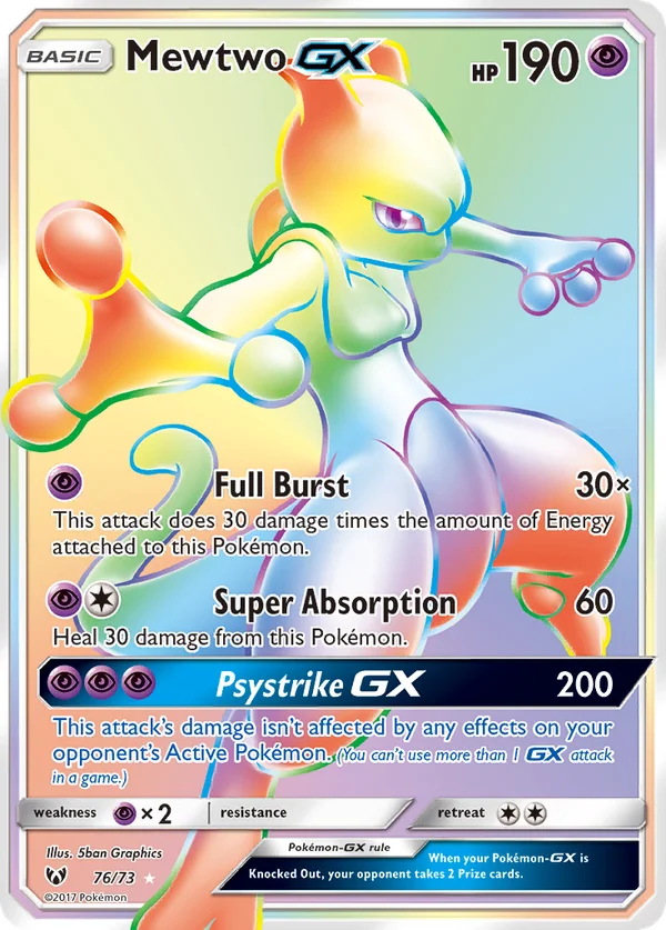 Mewtwo GX #76/73