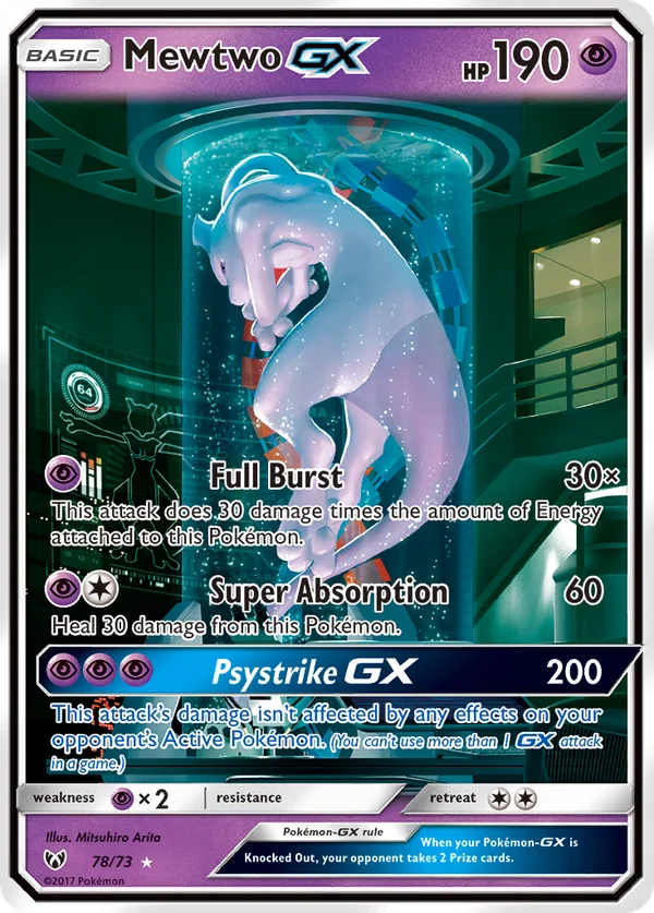 Mewtwo GX #78/73