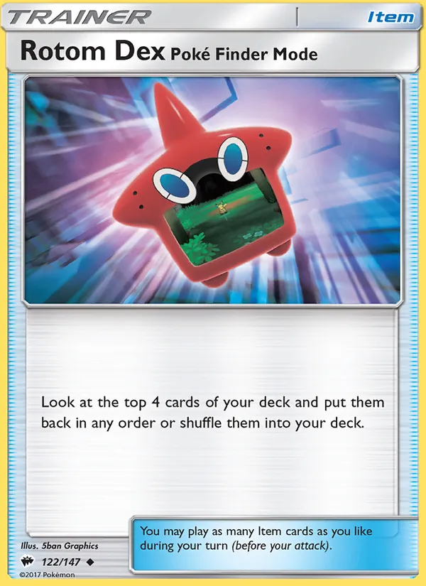 Rotom Dex—Poké Finder Mode #122/147