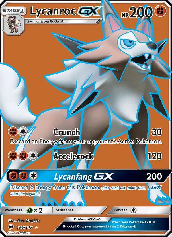 Lycanroc GX #136/147