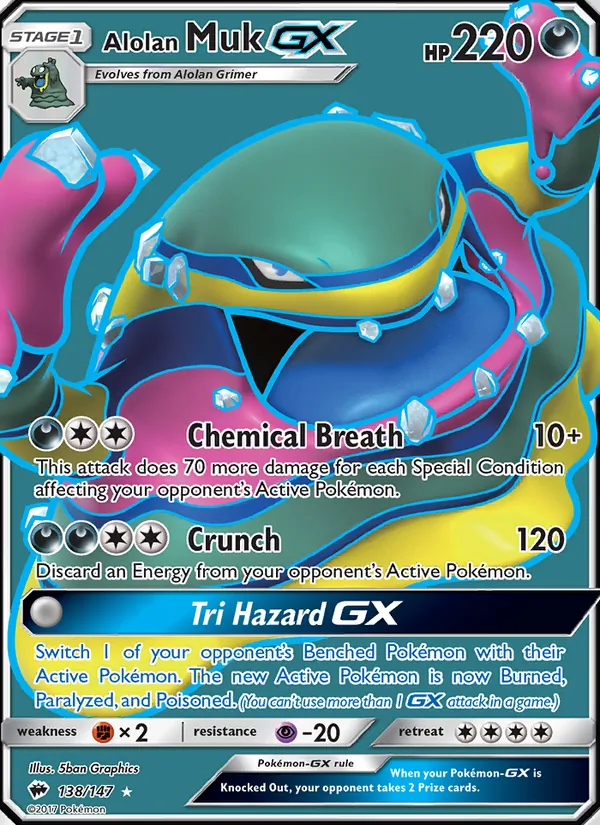 Alolan Muk GX #138/147
