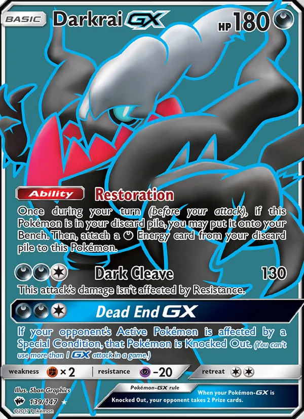 Darkrai GX #139/147