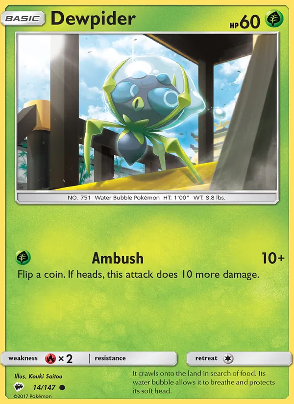 Dewpider #14/147