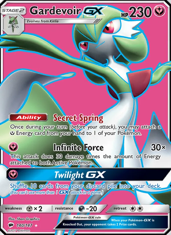 Gardevoir GX #140/147