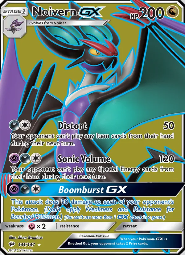 Noivern GX #141/147