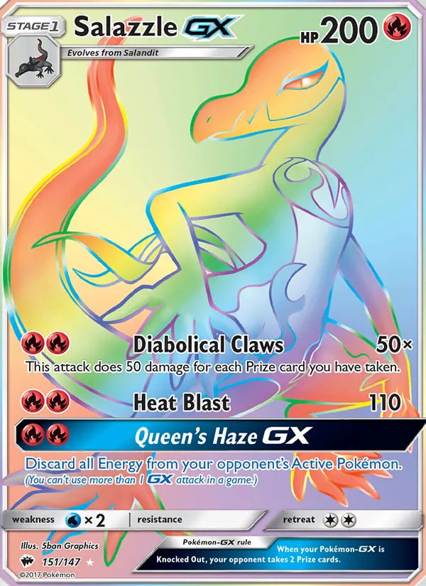 Salazzle GX #151/147