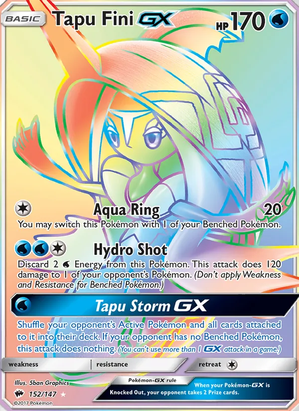 Tapu Fini GX #152/147