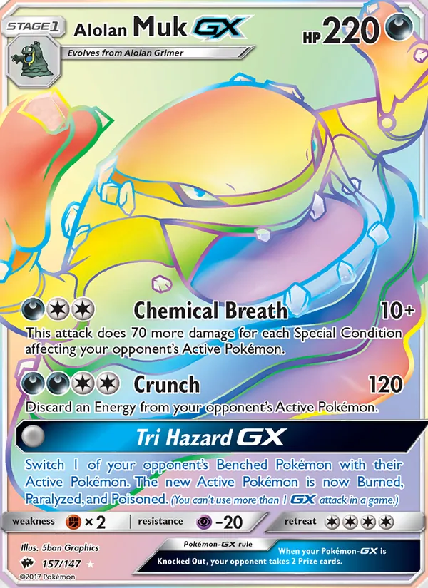 Alolan Muk GX #157/147