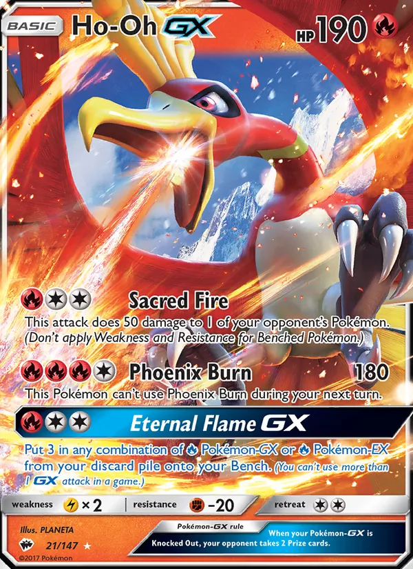 Ho-Oh GX #21/147