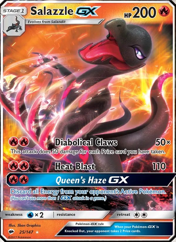 Salazzle GX #25/147