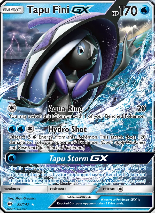 Tapu Fini GX #39/147