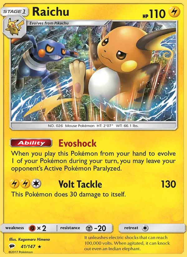 Raichu #41/147