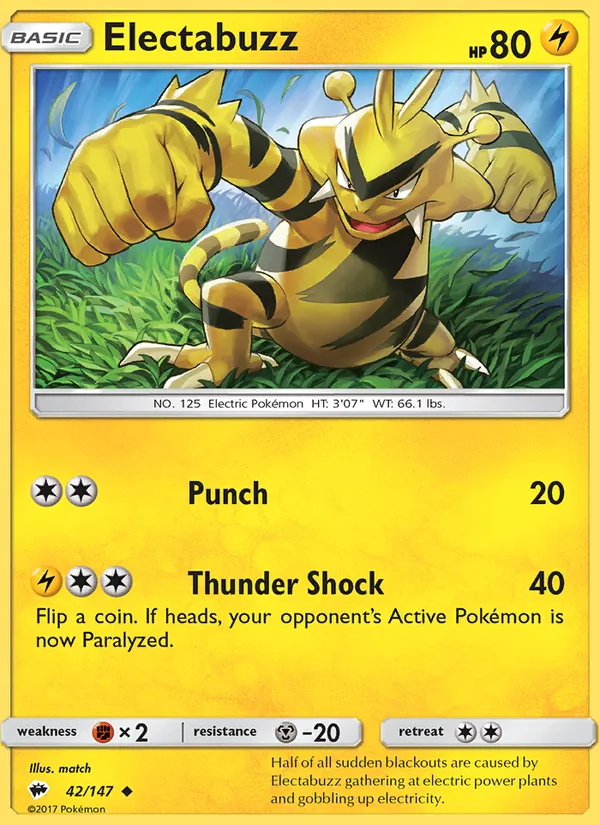 Electabuzz #42/147