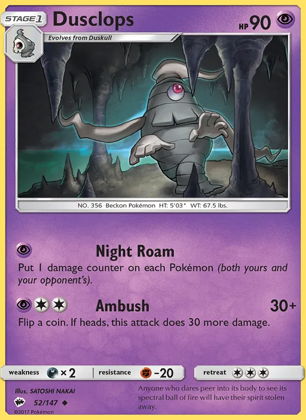 Dusclops #52/147