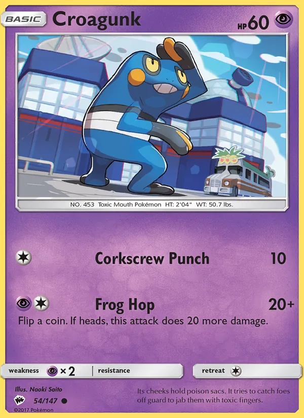 Croagunk #54/147