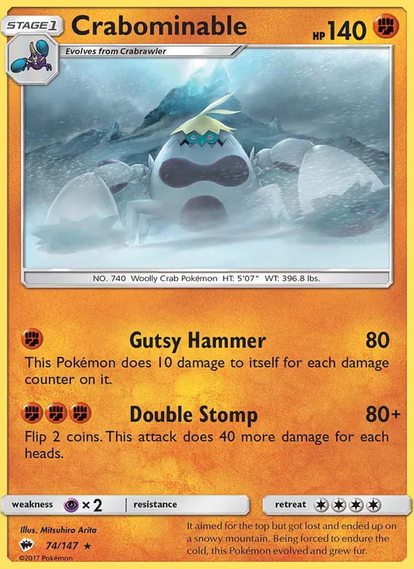 Crabominable #74/147