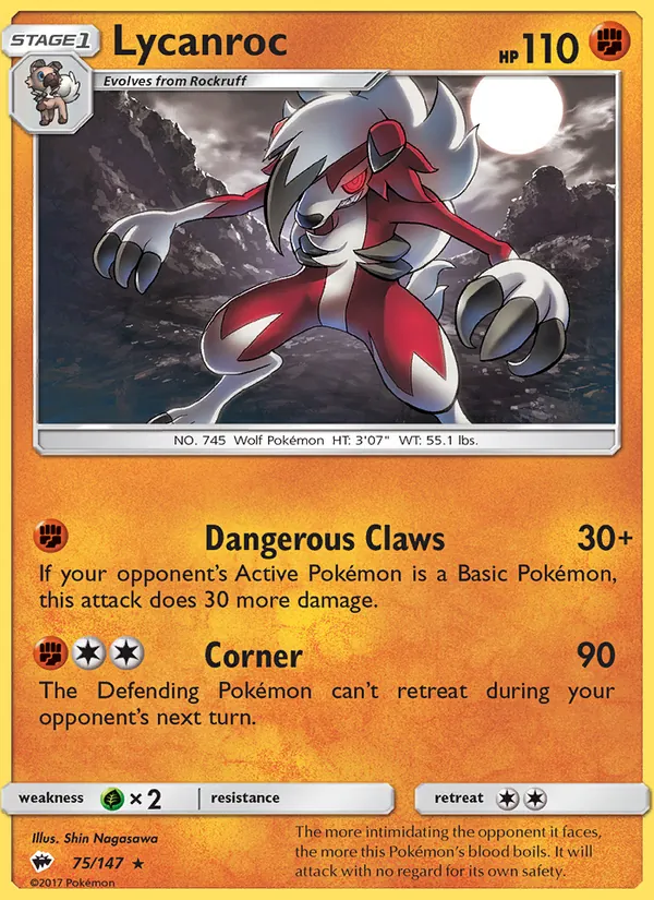 Lycanroc #75/147