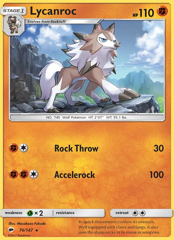 Lycanroc #76/147