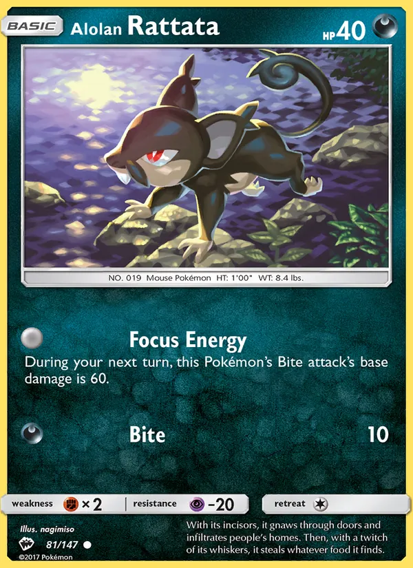 Alolan Rattata #81/147