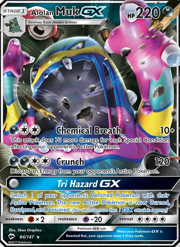 Alolan Muk GX #84/147