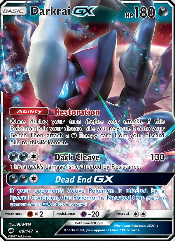 Darkrai GX #88/147