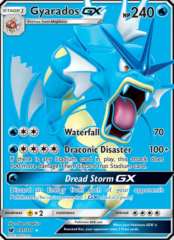 Gyarados GX #101/111