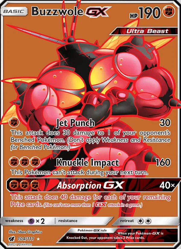 Buzzwole GX #104/111