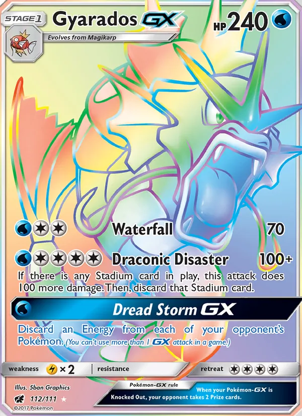 Gyarados GX #112/111